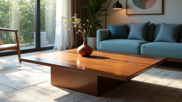 Explorez des tables basses en bois au design moderne et chic