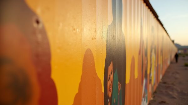 Kikito : l'œuvre engagée de JR sur la frontière mexicaine