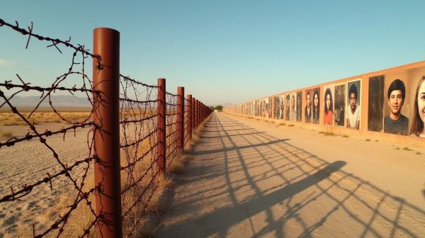 Kikito : l'œuvre engagée de JR sur la frontière mexicaine