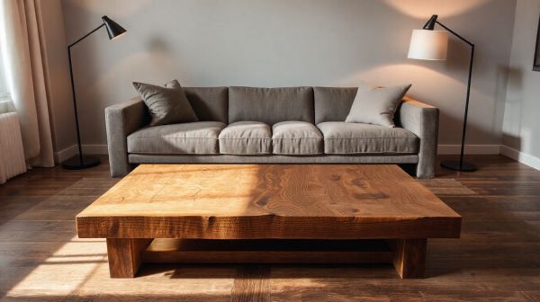 Les meilleures tables basses en bois au style contemporain